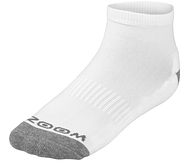 ZOOM Socken Ankle Herren white- silver